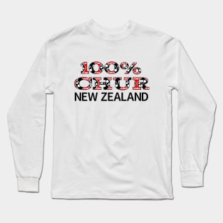 100% CHUR New Zealand Long Sleeve T-Shirt